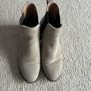 Women's Beige Ankle Boots
